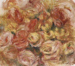 Esquisse de fleurs, vers 1914