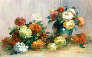 Couronnes de fleurs, c.1880 - Pierre Auguste Renoir