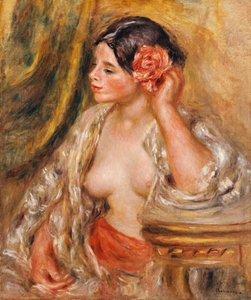 Gabrielle à sa coiffure, 1910 - Pierre Auguste Renoir