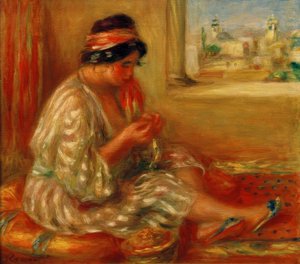 Gabrielle en Algérienne - Pierre Auguste Renoir