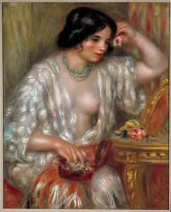 Gabrielle avec des bijoux : Gabrielle Renard, nourrice du fils de l