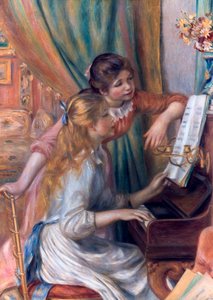 Jeunes filles au piano, 1892
