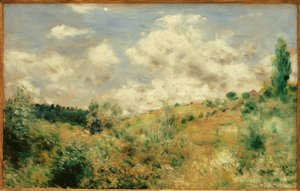 Grand vent. Le coup de vent. - Pierre Auguste Renoir