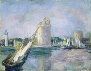 Entrée du port de La Rochelle, 1896 - Pierre Auguste Renoir