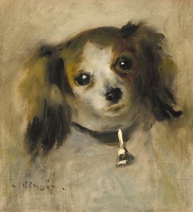 Tête de chien - Pierre Auguste Renoir