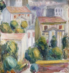 Maison à Cagnes - Pierre Auguste Renoir