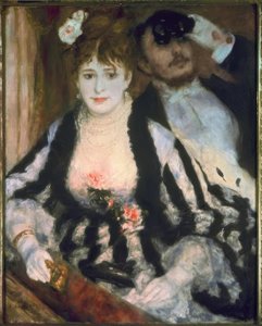 Dans la loge de théâtre