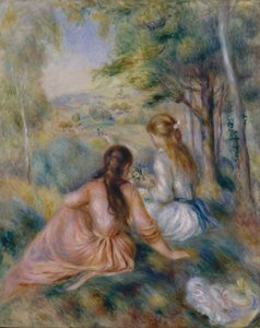 Dans le pré, 1888-92