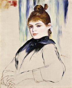 Jeune fille au chignon