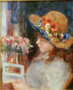 Jeune fille lisant