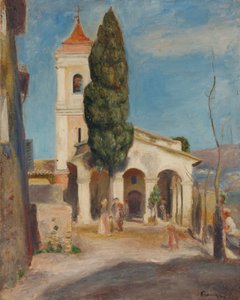 La Chapelle Notre-Dame de Protection au Haut-de-Cagnes - Pierre Auguste Renoir