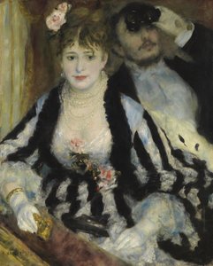 La Loge (La Loge de Théâtre) - Pierre Auguste Renoir