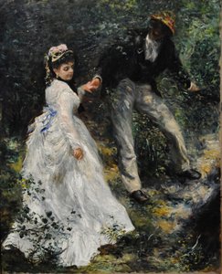 La Promenade, 1870 - Pierre Auguste Renoir