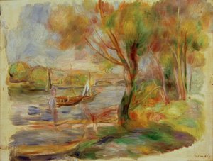 La Seine à Argenteuil - Pierre Auguste Renoir