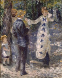 La balançoire - Pierre Auguste Renoir