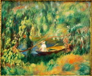 La barque - Pierre Auguste Renoir