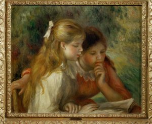 La lecture … - Pierre Auguste Renoir