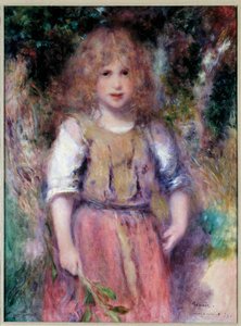 La petite bohémienne - Pierre Auguste Renoir