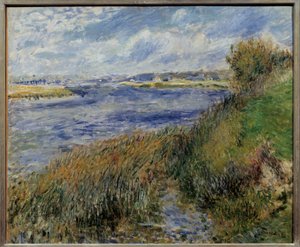 La Seine à Champrosay - Pierre Auguste Renoir