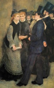 La sortie du Conservatoire - Pierre Auguste Renoir
