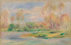 Paysage - Pierre Auguste Renoir