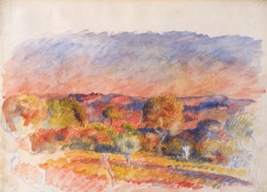Paysage, 1889 - Pierre Auguste Renoir