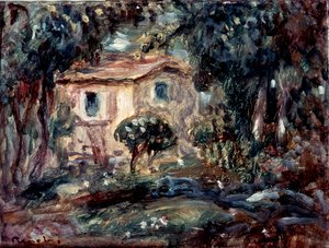 Paysage. Le Cannet, 1902 - Pierre Auguste Renoir