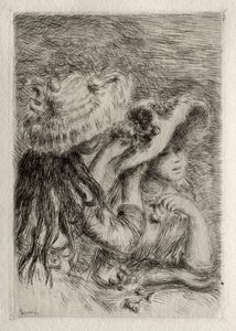 Le Chapeau épinglé, 1894 - Pierre Auguste Renoir