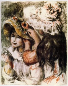 Le Chapeau épinglé, 1898 - Pierre Auguste Renoir