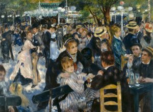 Le Moulin de la Galette - Pierre Auguste Renoir