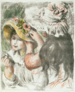 Le chapeau épinglé - Pierre Auguste Renoir
