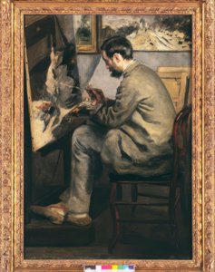 Le héron aux ailes déployées - Pierre Auguste Renoir