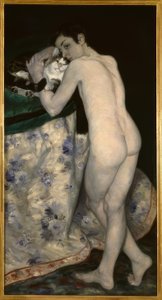 Le jeune garçon au chat - Pierre Auguste Renoir