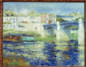 Le pont de Chatou - Pierre Auguste Renoir