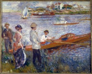 Les Canotiers à Chatou - Pierre Auguste Renoir