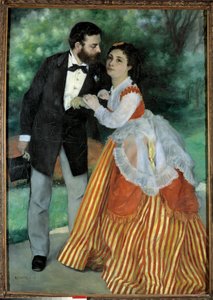 Les fiancés, monsieur et madame Sisley