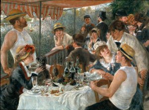 Déjeuner des canotiers - Pierre Auguste Renoir