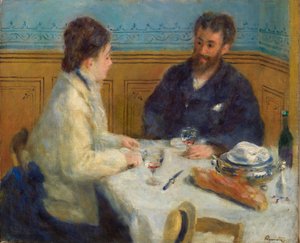 Le Déjeuner - Pierre Auguste Renoir