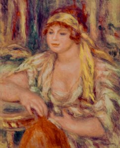 Madame Renoir au turban jaune