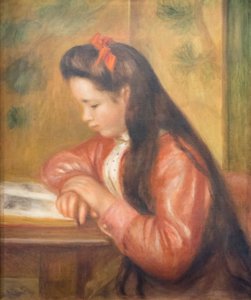 Mademoiselle Geneviève Caillebotte, la future Madame Chardeau, vers 1895 - Pierre Auguste Renoir
