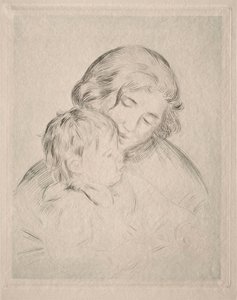 Mère et enfant - Pierre Auguste Renoir