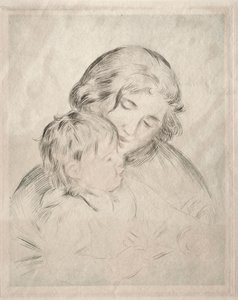 Mère et enfant - Pierre Auguste Renoir