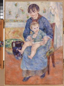 Mère et enfant - Pierre Auguste Renoir