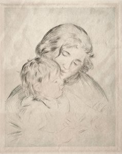 Mère et enfant, 1896 - Pierre Auguste Renoir