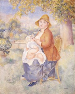 Mère et enfant, Maternité, 1886 - Pierre Auguste Renoir