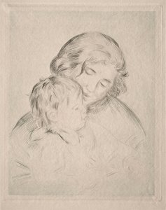 Mère et enfant - Pierre Auguste Renoir
