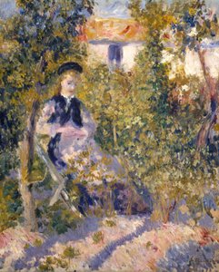 Nini dans le jardin
