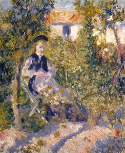 Nini dans le jardin Nini Lopez, 1876 - Pierre Auguste Renoir