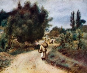 Sur les rives du fleuve - Pierre Auguste Renoir