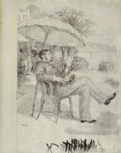 Sur la terrasse d